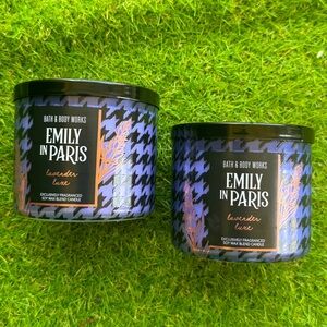 2 Lavender Luxe Emily in Paris candles